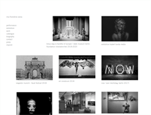 Tablet Screenshot of mia-florentine-weiss.com